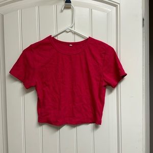 Like new womens crop top tee.